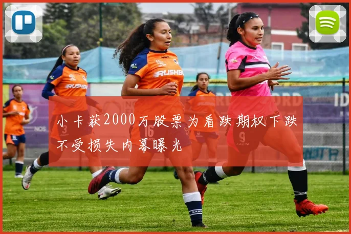 小卡获2000万股票为看跌期权下跌不受损失内幕曝光
